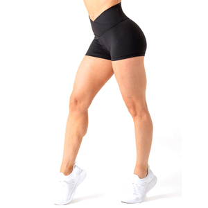 Shorts Deportivos para Mujer, Cintura Alta, Efecto Push-Up, Sin Costuras, Ropa Deportiva para Gimnasio, Fabricante OEM, Marca Privada - Product Image 2