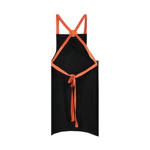 2026 Dotted Cotton Linen Grey and White Pattern Embroidered Kitchen Unisex Dinner Party Cooking <b>Funny</b> Pinafore Cleaning <b>Aprons</b> - Product Image 3