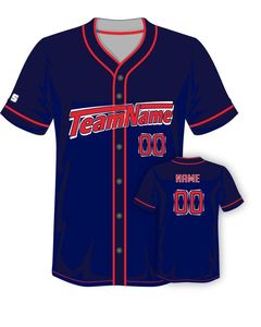 Camiseta de Béisbol Unisex al por Mayor con Soporte OEM, 100% Poliéster, Estampado Digital, Antibacteriana, Manga Corta, Secado Rápido, con Botones - Product Image 6
