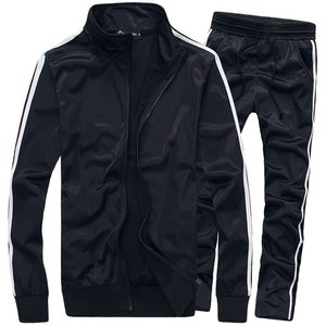 Chándal de Forro Polar con Capucha para Hombre, Color Caqui, Corte Regular, Tejido de Punto, Color Sólido, Ropa Casual de Invierno, Cuello Alto, Transpirable y Ecológico - Product Image 4