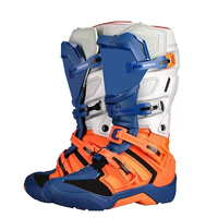 Chaussures de moto sportives en cuir imperméable et respirant pour homme, pour la conduite, les courses et le motocross