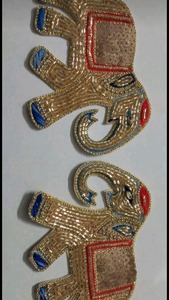 Handmade High Quality Colorful Glass <b>Crystal</b> Beaded Coin Purse Customized Printing Designs <b>Animal</b> Theme for Baptism Anniversary - Product Image 6