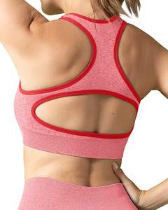 Nouveaux arrivages : ensemble short et soutien-gorge de sport pour femme, tissu léger et doux en spandex, idéal pour le fitness, le sport et le yoga. - Product Image 2