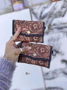 Porte-monnaie sculpté à la main, élégant, multi-usages, en cuir western, nouvelle arrivée, vente chaude, portefeuille unisexe - Product Image 2