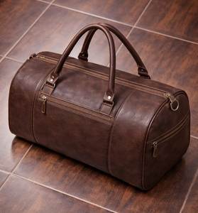Nouveauté : Sac de voyage décontracté pour homme en cuir véritable, imperméable, sac de sport en cuir, en vente en ligne à bas prix - Product Image 6