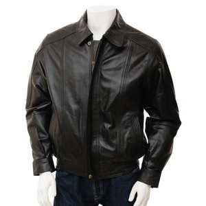 แจ็คเก็ตหนังแท้แฟชั่นคุณภาพดีที่สุดสำหรับผู้ชาย / แจ็คเก็ตหนังสไตล์ไบค์เกอร์วินเทจคุณภาพพรีเมียมยอดนิยมสำหรับผู้ชาย - Product Image 1