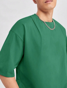 เสื้อยืดวินเทจทรงโอเวอร์ไซส์ ผ้าหนา พิมพ์โลโก้ตามสั่ง คุณภาพสูง ผ้าฝ้ายแท้ สีซีดแบบซันเฟด ทรงไหล่ตก - Product Image 5