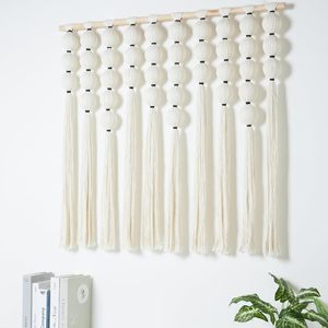 Tapiz Bohemio de Macramé para Colgar en la Pared, Decoración Mexicana para el Hogar, Tapiz Caralarga - Product Image 2