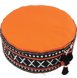 Coussin de méditation Zafu en tissu de coton doux, garni de balles de sarrasin, coussin rond pour le sol, pour le yoga, la méditation, le soutien de la posture assise - Product Image 4