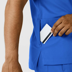 Fashionable Design Multi Pocket <b>Scrub</b> <b>Top</b> & Pants Uniform Dental Uniform <b>Scrub</b> Men <b>Scrub</b> Set Medical Uniforms - Product Image 4