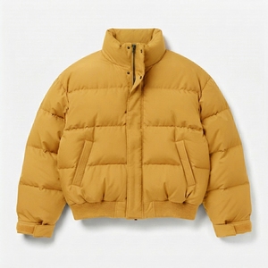 Chaqueta de Invierno Casual para Hombre, Personalizada, Acolchada, Transpirable, con Forro Térmico Reflectante, Resistente al Viento, Ajuste Holgado, Estilo Burbuja, Delgada - Product Image 1