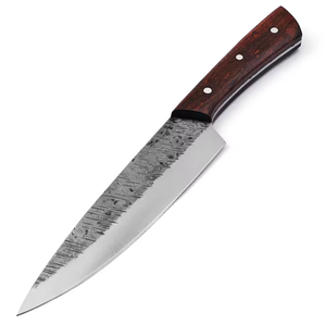 Couteau de Chef Artisanal Premium LEGACY BLADES en Acier Carbone, Manche en Bois, Écologique, Tranchant comme un Rasoir, Compatible Lave-Vaisselle, Design Moderne - Product Image 3