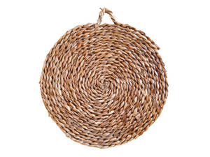 Alfombra Tejida a Mano de Jacinto de Agua, Estilo Bohemio, Natural, 10 mm, Personalizable - Product Image 4