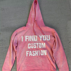 Sweat-shirt à capuche personnalisé I Find You pour homme, coupe ample, coton French Terry, style décontracté automne - Product Image 4