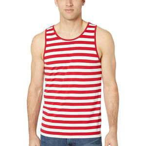 Débardeur pour homme, décontracté, sans manches, en coton, coupe athlétique, pour la gym, l'entraînement estival, le streetwear, chemise basique - Product Image 4