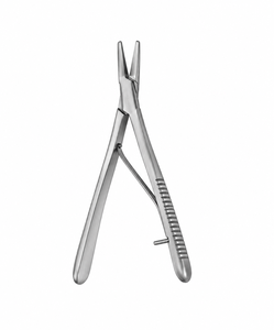 ที่จับเข็มโรห์ร์เชเดอร์พร้อมแท่งทองแดงขนาด 100 มม. |   สแตนเลสเกรดพรีเมียม - Product Image 1