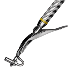 Instrumento Dental Restaurador de Acero Inoxidable, Portaamalgama de Doble Extremo con Puntas Medianas-Grandes de 8″ (20.3cm), Herramienta Profesional - Product Image 4