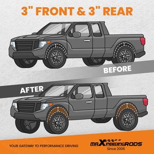 Kit di Sollevamento Anteriore 3" e Posteriore 3" per GMC Yukon XL, Chevy Tahoe, Suburban 1500 2007-2020, Prodotto per Sospensioni di Camion - Product Image 5