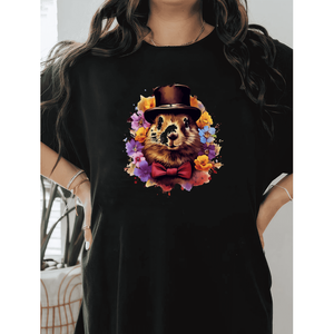 Comoda t-shirt in cotone da donna con fiocco alla moda e per ogni stagione - Product Image 4