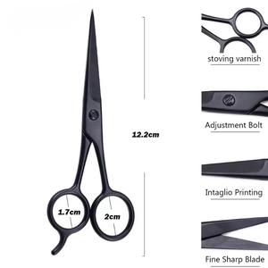 Ciseaux de coiffure professionnels Morje Surgical en acier inoxydable 440C, lame tranchante, manche long, pour droitiers, pour usage en salon - Product Image 5
