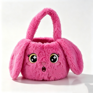 Custom Panda Plush <b>Backpack</b> Soft Fuzzy Animal Design for Kids Unisex 31cm-50cm Height - Product Image 2
