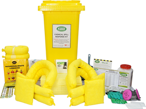 Contenedor de 60 Litros para Derrames Químicos, Fácil Acceso para Emergencias, Completo con Contenedor con Pedal, Higiénico - Product Image 4