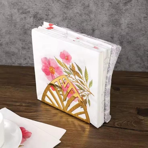 Porta servilletas metálico de alta calidad y bien diseñado que favorece una distribución uniforme de servilletas durante las comidas en grupo. - Product Image 4