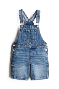 Peto Corto de Mezclilla para Niñas, Moda Juvenil, Alta Calidad, Transpirable, 100% Algodón, Ropa Casual Urbana para Niñas, Logotipo Personalizado - Product Image 4