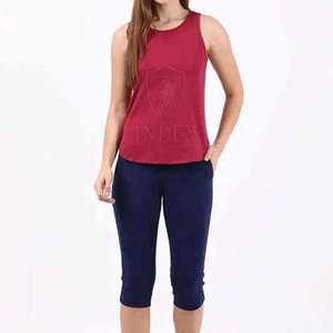 Made in Pakistan Women Tank <b>Top</b> Front Logo 100% Cotton Eco-Friendly Breathable Casual Style Best Selling New Arrival - Product Image 4