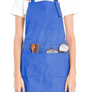 Factory Price Durable <b>Waterproof</b> Cotton Breathable Eco-Friendly Sleeveless Chef Bar <b>Aprons</b> Adjustable Comfortable Cooking Bulk - Product Image 4