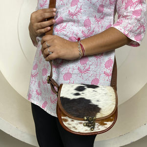 2025 nouveau concepteur sacs à main mode cheveux sur cuir de vachette luxe femmes sacs à bandoulière dames en cuir véritable Mini sac sac à main - Product Image 4