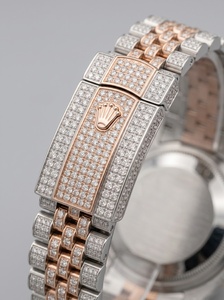 Reloj Mecánico de Lujo con Diamantes Moissanite VVS de Alta Calidad para Hombre, Estilo Hip Hop, Chapado en Oro, Moderno, Nuevo, rolax - Product Image 6