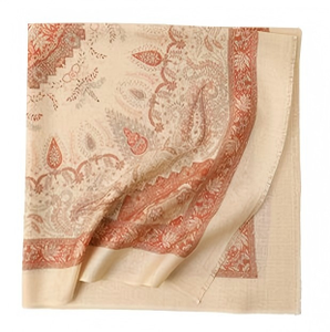 Pañuelo de Seda de Lujo para Mujer, Chal Largo, Ligero, Suave, Elegante, Estampado, a la Moda, para Envolver el Hombro, el Cuello o la Cabeza, Accesorio - Product Image 3