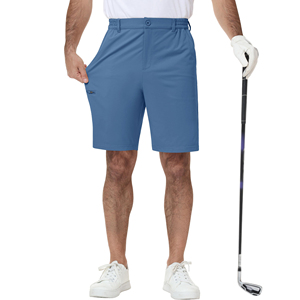 Shorts de golf pour hommes avec grandes poches, pantalons de sport fonctionnels pour un rangement supplémentaire, vêtements de sport utilitaires pour un transport facile du matériel sur le terrain - Product Image 5