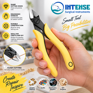 Pince coupante professionnelle pour la fabrication de bijoux, coupe-fil de précision, poignée ergonomique, outil artisanal pour la création de bijoux - Product Image 5