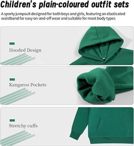 ชุดลำลองเด็กผ้าฝ้ายใส่สบายสำหรับเด็กชายและเด็กหญิง ชุดใส่ทุกวัน ขายส่งจากโรงงาน - Product Image 5