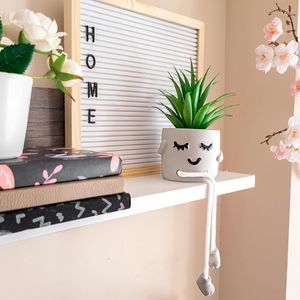 Piccole Piante Succulente Artificiali per Decorazione Scrivania Ufficio, Collezione di Piante Finte in Ceramica, Decorazioni per Ufficio e Lavoro - Product Image 3