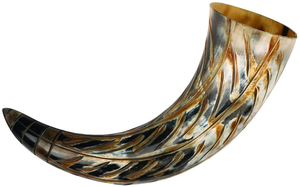 Cuerno Vikingo para Beber, Apto para Alimentos, Hecho a Mano, Impermeable, Regalo Empresarial, ZEHRA INDUSTRIES HR-475, Color Natural, India - Product Image 4
