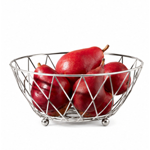 Luxury Gold Wire Fruit <b>Basket</b> Modern Metal Fruit Bowl Countertop <b>Storage</b> Organizer Attractive Style Decorative Table Centerpiece - Product Image 6