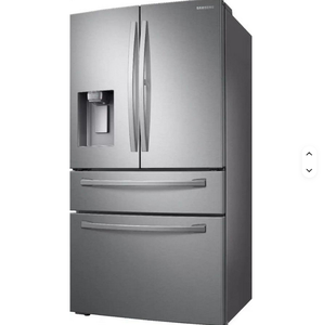 DERNIÈRE NOUVELLE ARRIVÉE 28 Cu. Réfrigérateur intelligent à portes françaises 4 portes avec tiroir FlexZone en acier inoxydable - Product Image 3