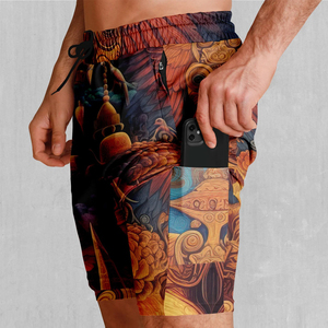 Pantalones Cortos Sublimados Personalizados para Hombre 2026 / Calidad Premium, Transpirables, Ecológicos, de Secado Rápido, Estilo Urbano - Product Image 3