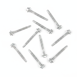 Metric & Inch Standard Hex Head Self-Drilling Screws - Carbon Steel Full-Length Class - Product Image 1