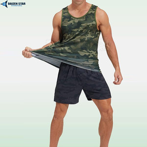 Mens Bodybuilding Tank Top Sleeveless Gym Wear Cotton Fitness Muscle Shirt OEM - Product Image 5