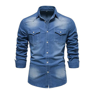Jean décontracté pour homme, style urbain, toucher doux, coupe décontractée, écologique, séchage rapide, respirant, en coton, printemps, pour adulte - Product Image 1