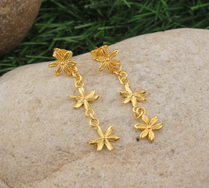 ต่างหูเงินแท้ชุบเงินคุณภาพสูงสำหรับผู้หญิง เครื่องประดับงานแต่งงาน ขายส่ง - Product Image 2