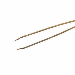 Pince à épiler en acier inoxydable plaqué or avec pointe inclinée, outil de beauté de précision pour l'épilation des sourcils, logo personnalisé OEM - Product Image 2