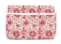 Housse pour ordinateur portable matelassée en coton, douce, légère, portable, grande capacité