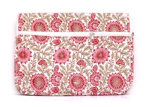 กระเป๋าใส่แล็ปท็อปบุผ้าฝ้ายแบบควิลท์ - Product Image 4