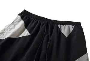 Pantalones Cortos Deportivos de Malla Personalizables para Hombre, Estilo Liso y Estético, Ideales para Gimnasio, Verano, Baloncesto y Streetwear - Product Image 3