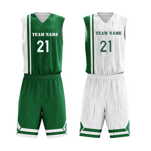 Dernier modèle de tenue de basketball réversible en polyester par sublimation, vêtements de sport en gros pour universités, économique - Product Image 6